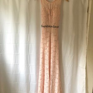 Open back prom dress!